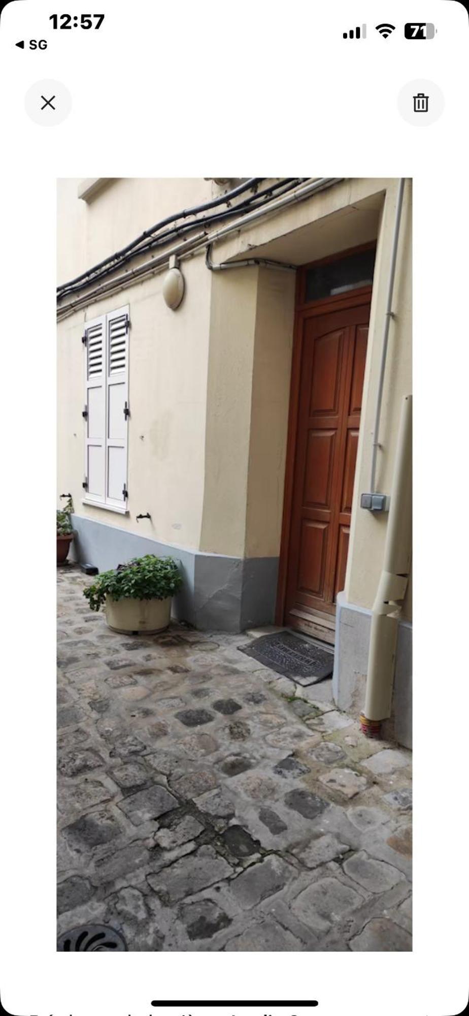 Appartement Paisible Клиши Экстерьер фото